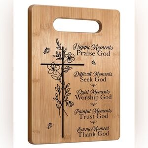 Christian Gifts ‘Praise God’ Cutting Board